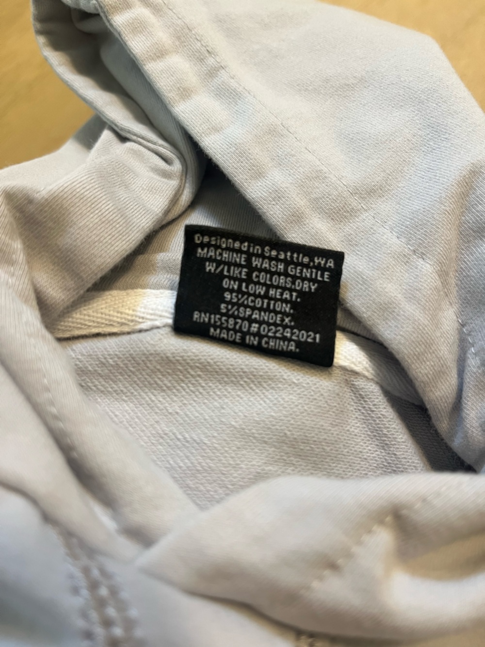 Little Bipsy Short Sleeve Hoodie Pullover - Picture 4 of 4